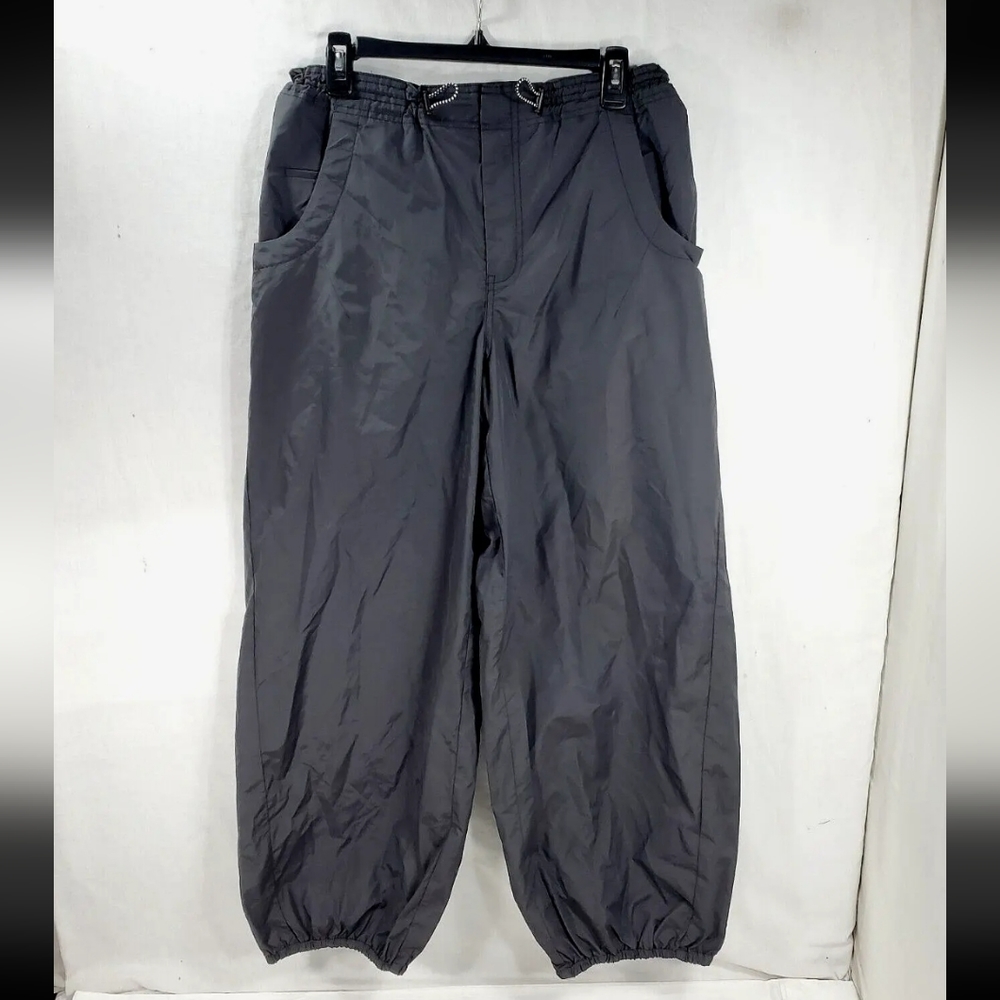 Black Trousers By Anthropologie Pants Small Drawstring Baggy  Jogger Hiking